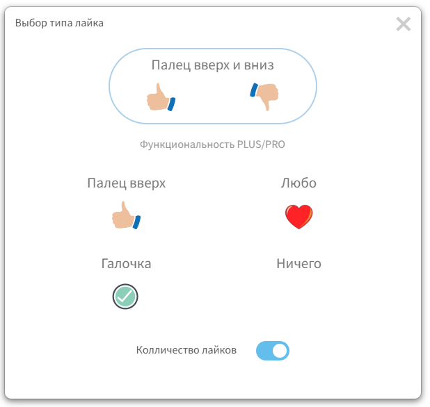 Different types of image pick types